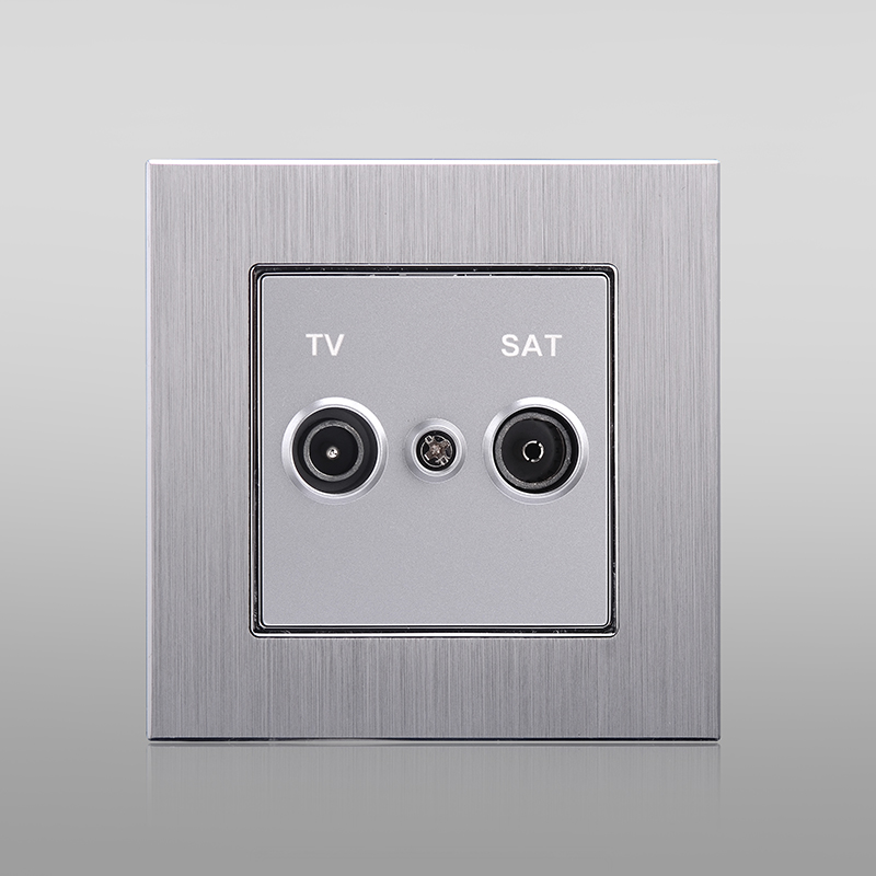 TV+SAT socket(Intermediate screw style)