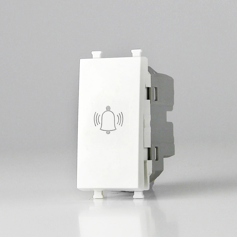doorbell push switch with 12V led indicator (small size modular)