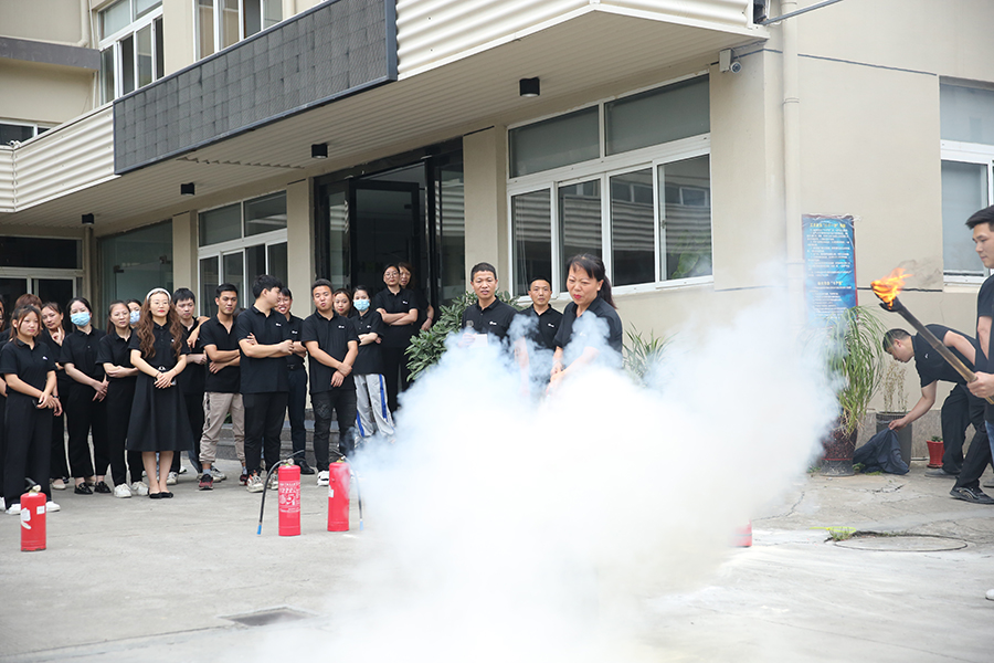 Wenzhou Hermano electric Co.,ltd held a fire drill