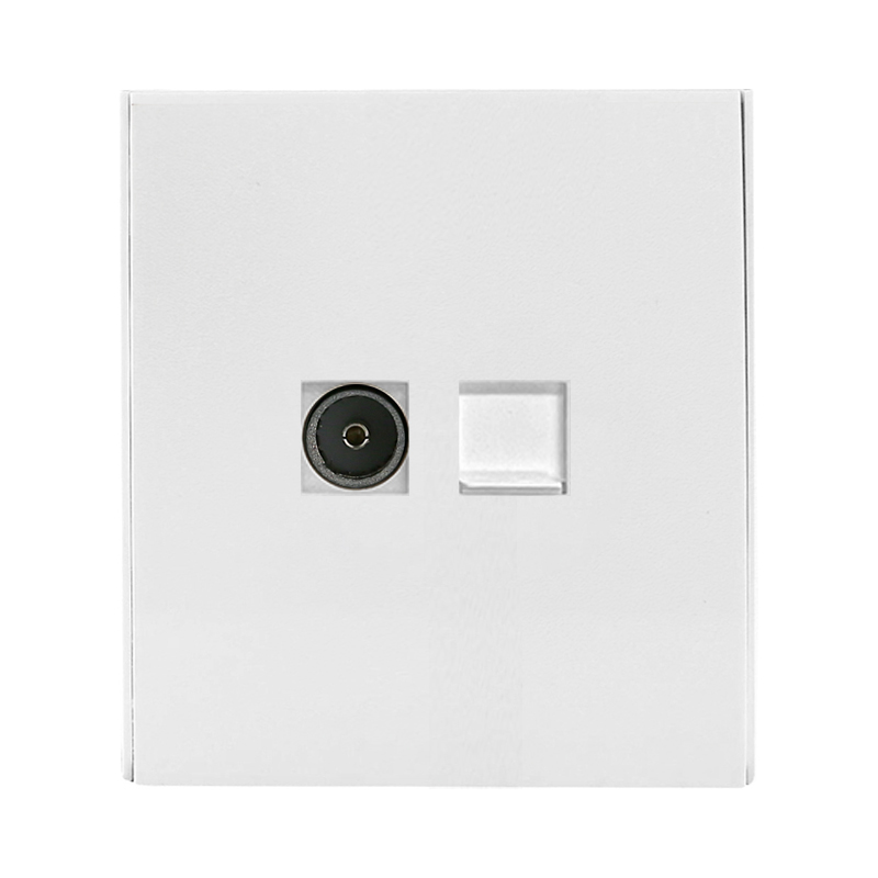 TV（female with nut）+Data Socket