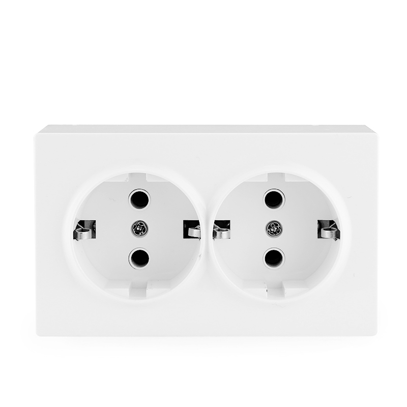 Double  Schuko socket