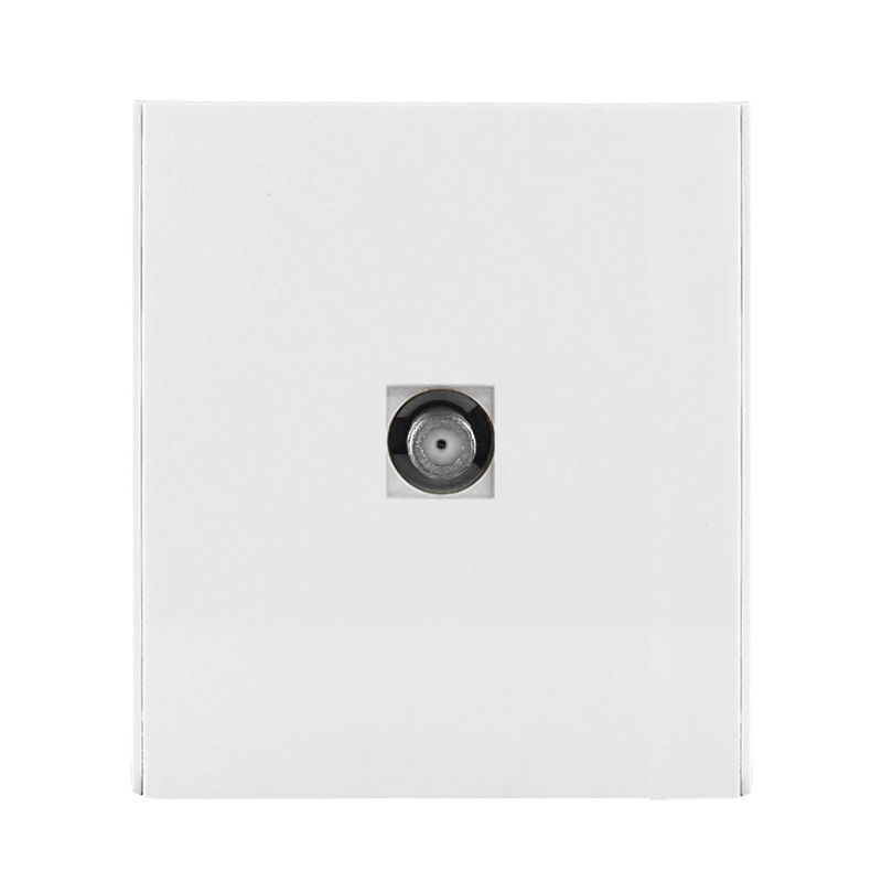 1gang SAT socket with nut